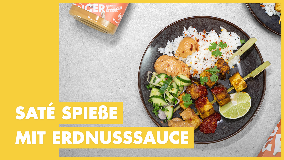 Indonesische Saté Spieße selber machen